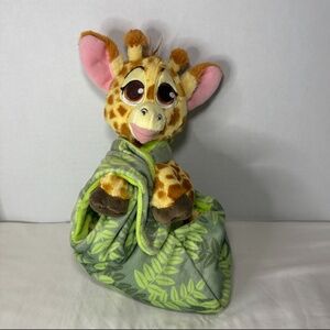 Disney Parks Conservation Fund Baby Giraffe Plush Stuffed Animal /Carrier